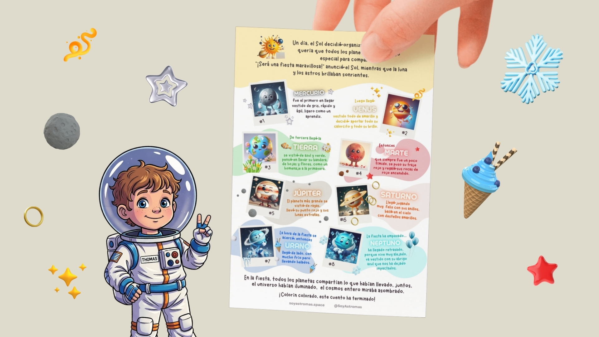 Cuento “La Fiesta del Sol” (One Page)