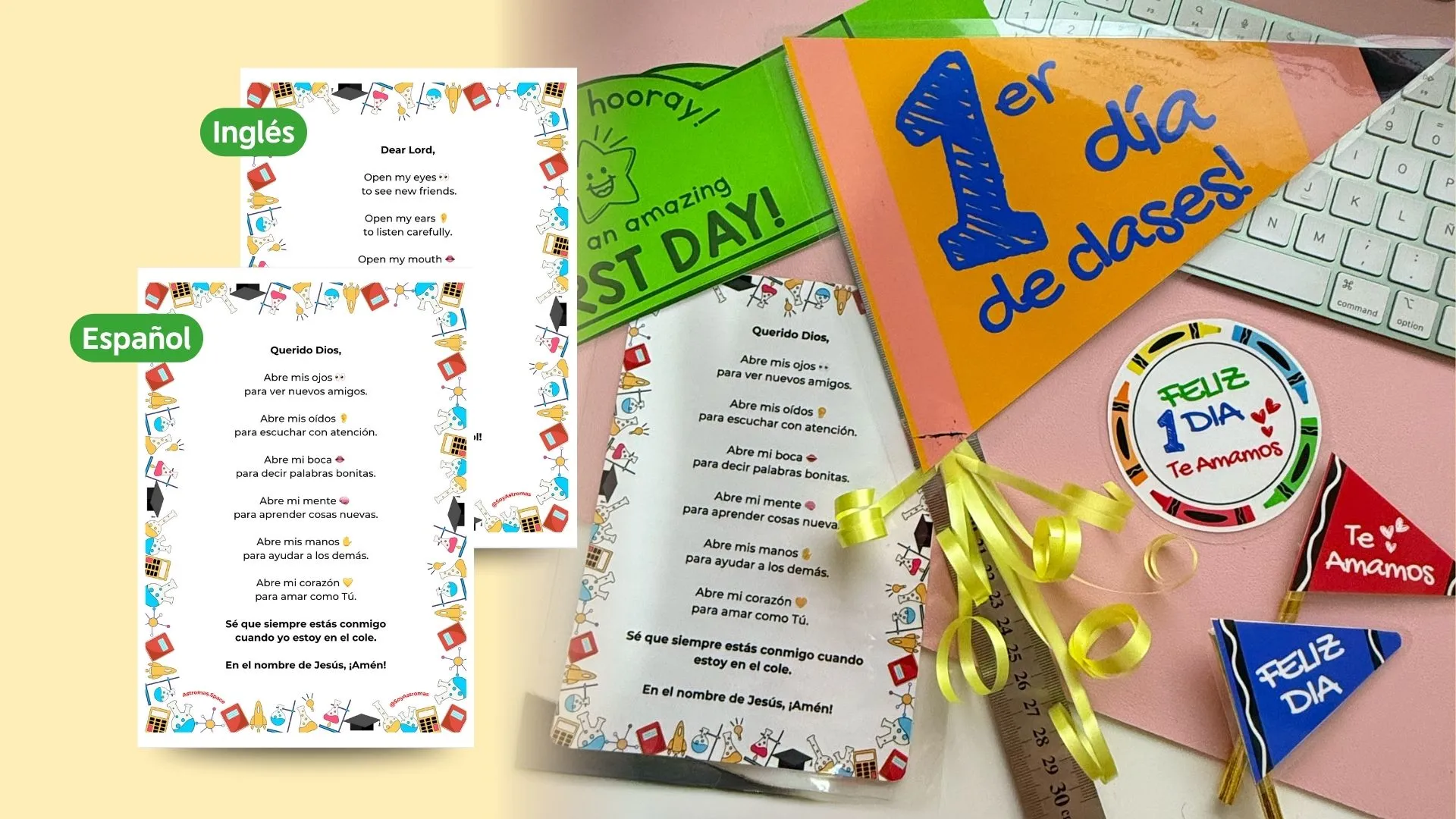 🌤️ Oración diaria (en español e inglés)