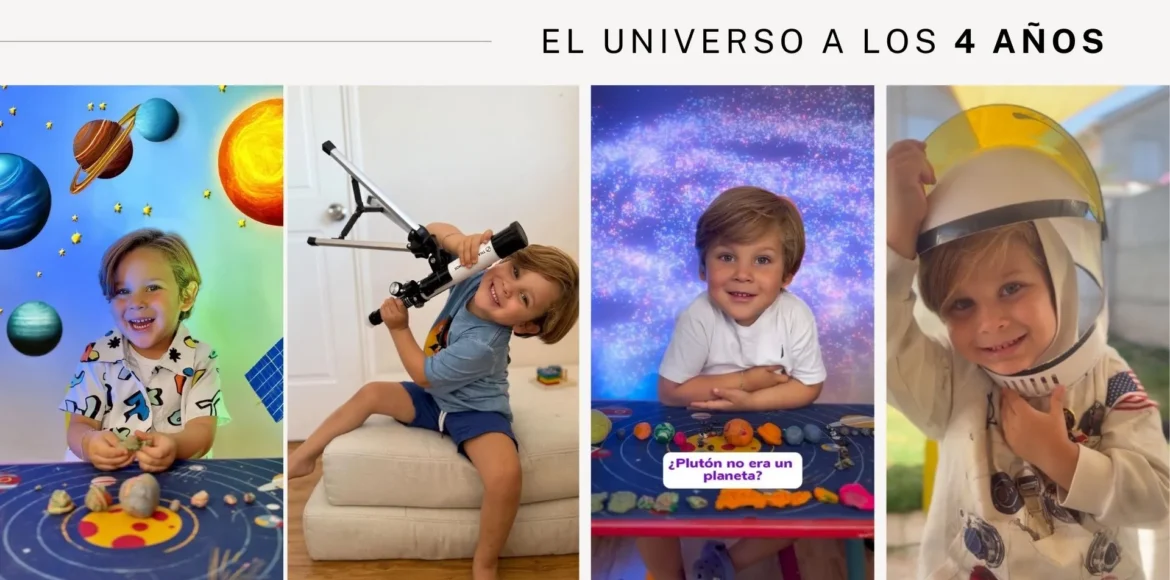 El universo a los 4 años - Mariana y Thomas - AstroCon 2025