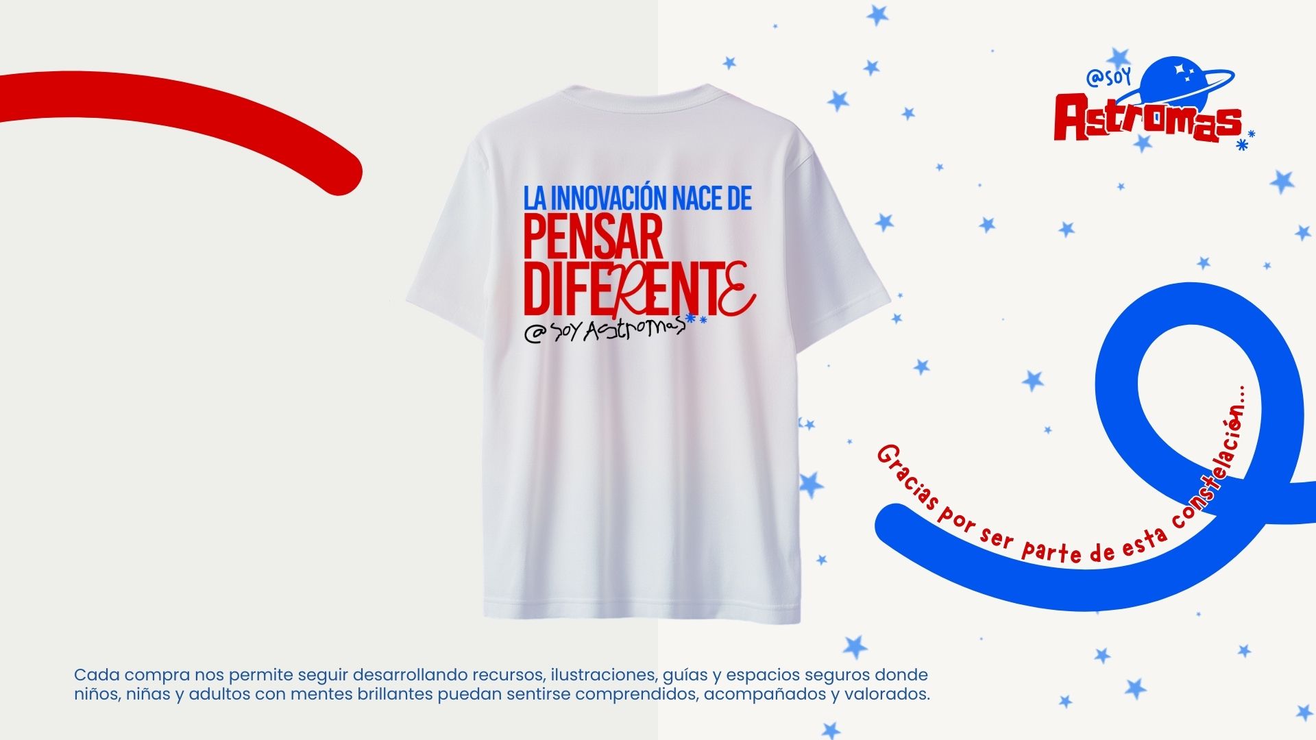 La Innovación Nace De Pensar Diferente - Blanca