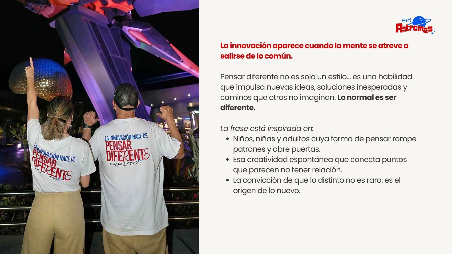 La Innovación Nace De Pensar Diferente - Blanca - Image 4