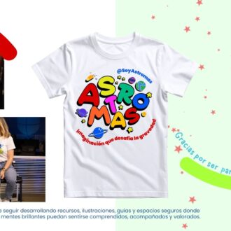 Astromas: Imaginación que desafía la gravedad - Blanca